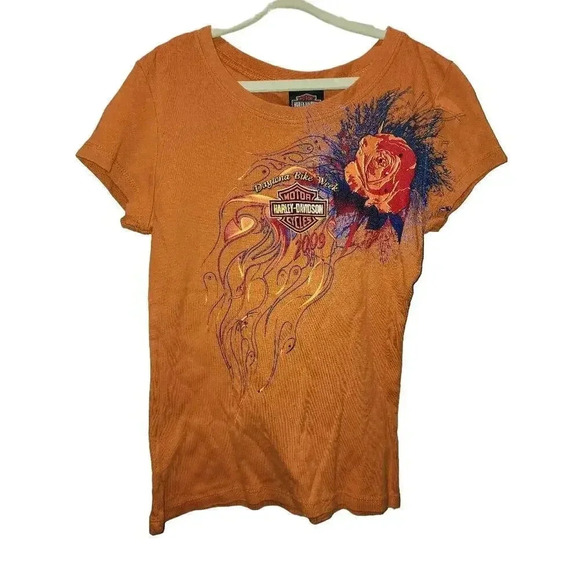 VINTAGE 2009 Harley Davidson Tee - Picture 1 of 4